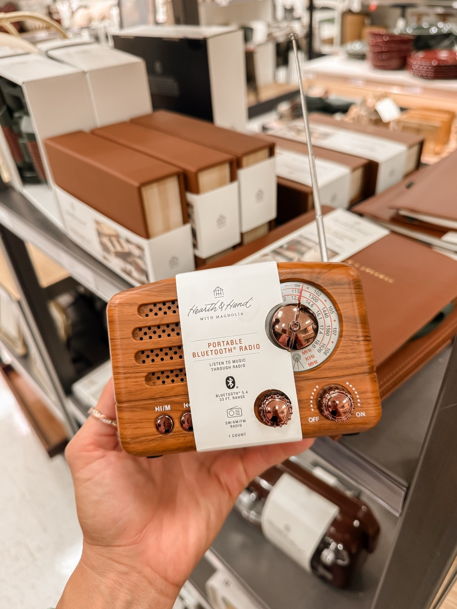 Cute kitchen radio at target.
