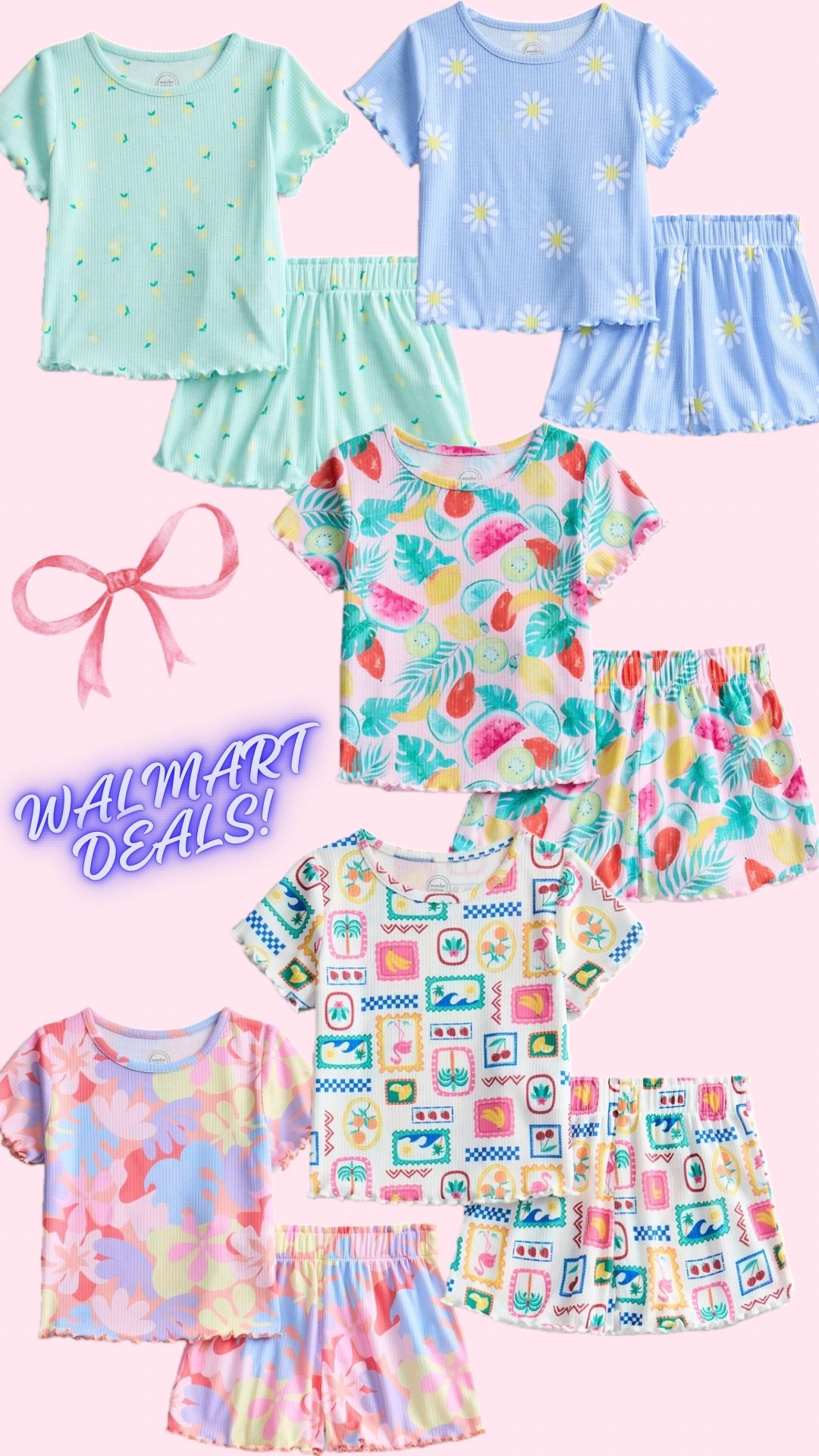 Just bought my daughter 3 of these PJ sets!! So cute and only $7 right now!

Walmart deals | Walmart savings event | Walmart fashion | kids clothing

#LTKKids #LTKSaleAlert