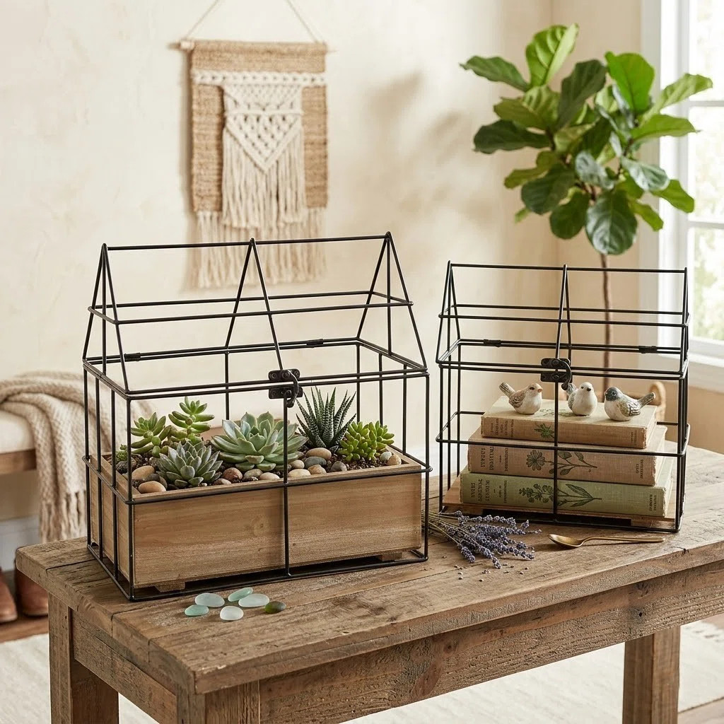 17 Stories 2 Piece Decorative Bird House or Cage | Wayfair | Wayfair North America