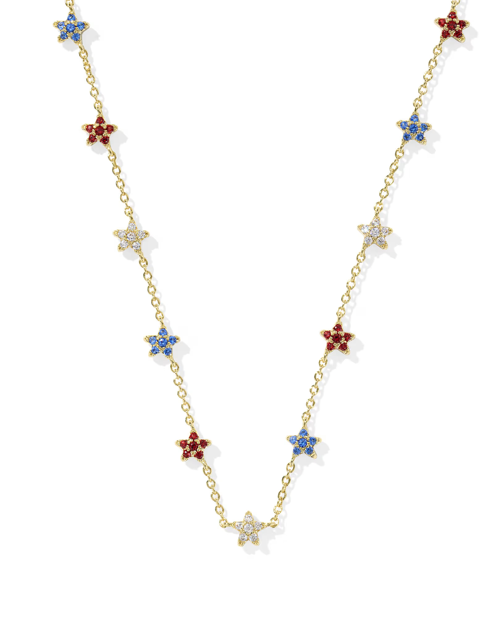 Sierra Star Gold Crystal Strand Necklace | Kendra Scott