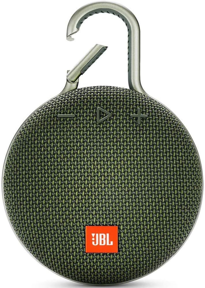 JBL Clip 3, Forest Green - Waterproof, Durable & Portable Bluetooth Speaker - Up to 10 Hours of P... | Amazon (US)
