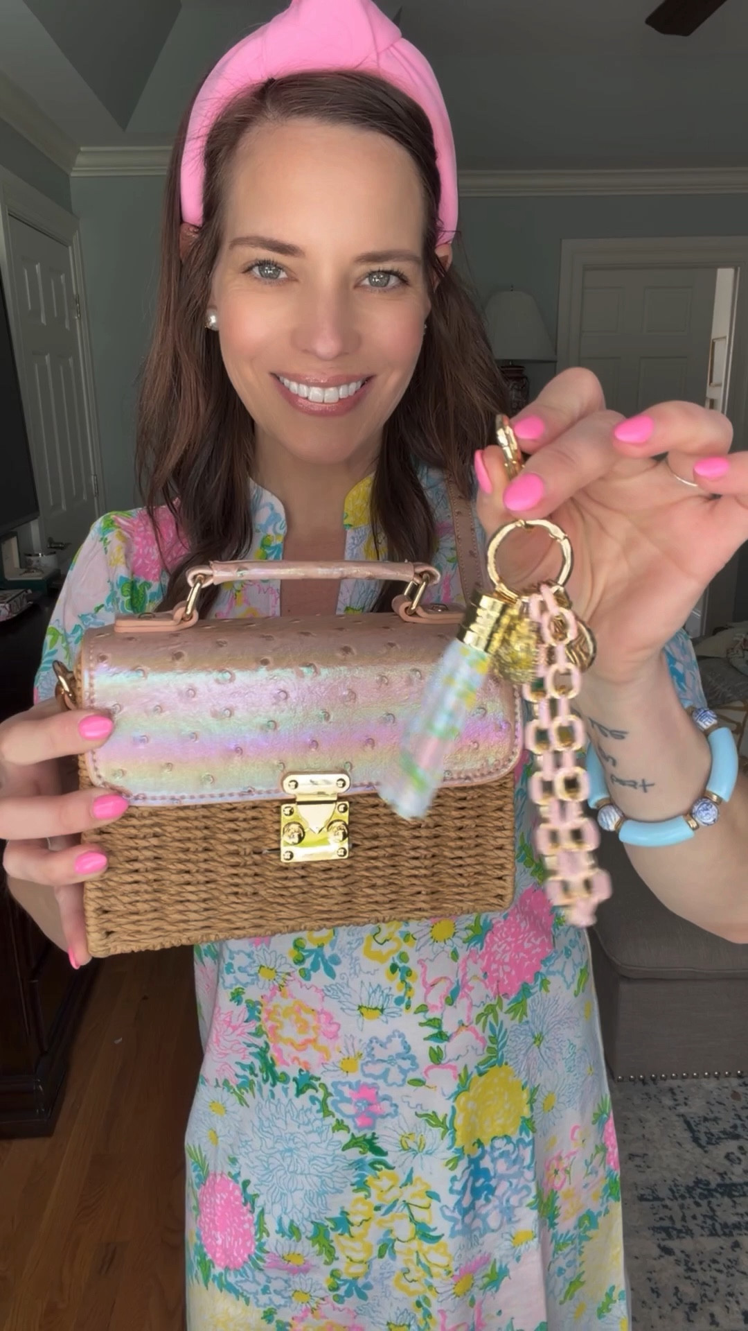Lilly Pulitzer Spring Outfit 🌸 Colorful Dress + Straw Bag

A bright and happy spring look featuring this gorgeous Lilly Pulitzer dress 🌸💗 The colors and print are so fun and flattering—perfect for everything from brunch to showers to spring events!

I styled it with a pink headband, espadrille wedges, and the cutest straw bag with an iridescent detail for a playful, coastal-preppy vibe. Adding the keychain bracelet gives it that extra pop of personality ✨

Such an easy, polished outfit that feels put together without any effort—one of my favorite go-to spring looks!

Lilly Pulitzer dress outfit, spring dress outfit, colorful preppy style, straw bag outfit, espadrille wedges outfit, pink headband outfit, spring brunch outfit, Easter outfit idea

#LTKOver40 #LTKdayinmylife #LTKootd

#LTKdayinmylife #LTKSeasonal #LTKOver40