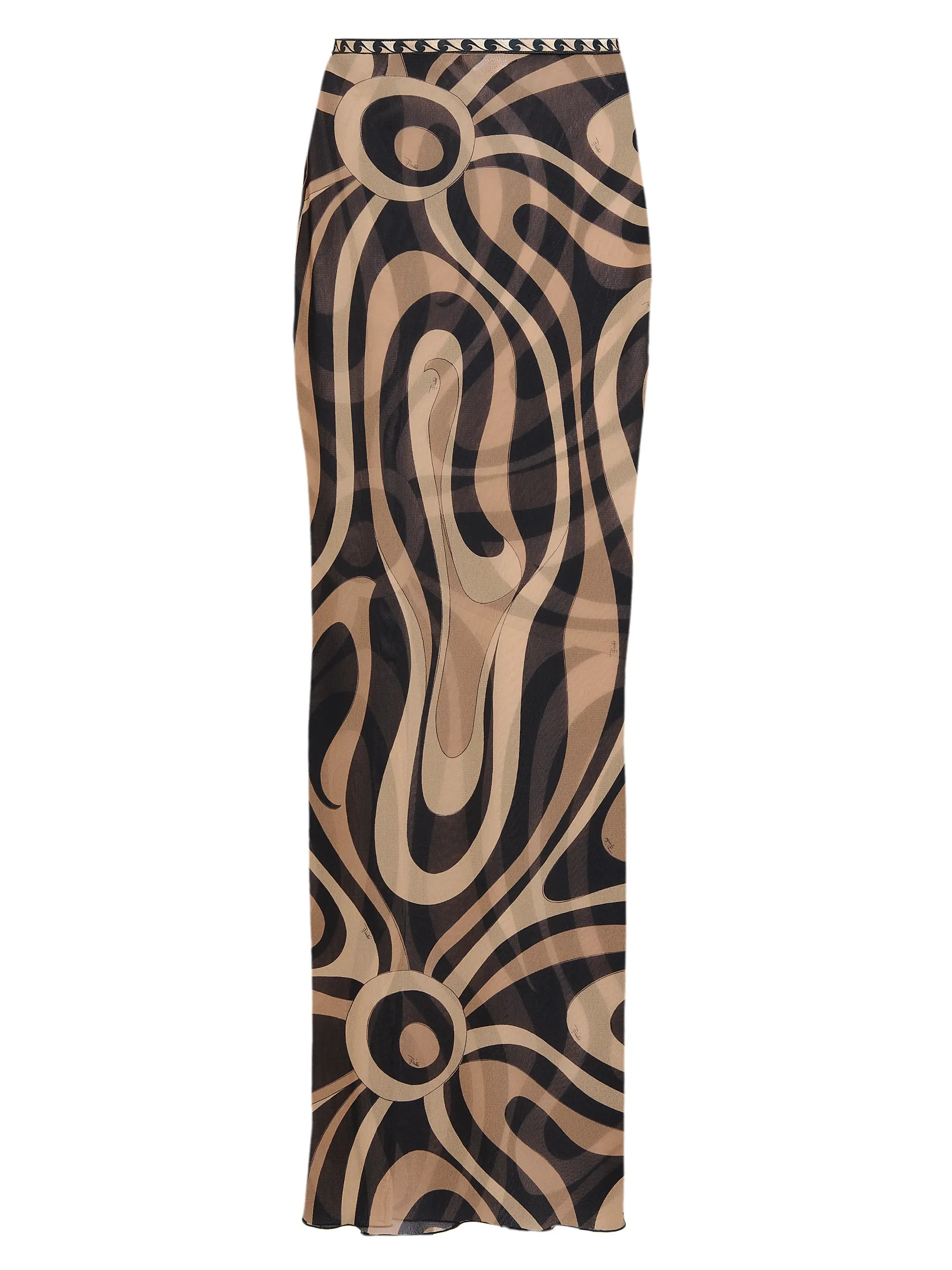 Pucci L'Alba Printed Tulle Maxi Skirt | Saks Fifth Avenue | Saks Fifth Avenue