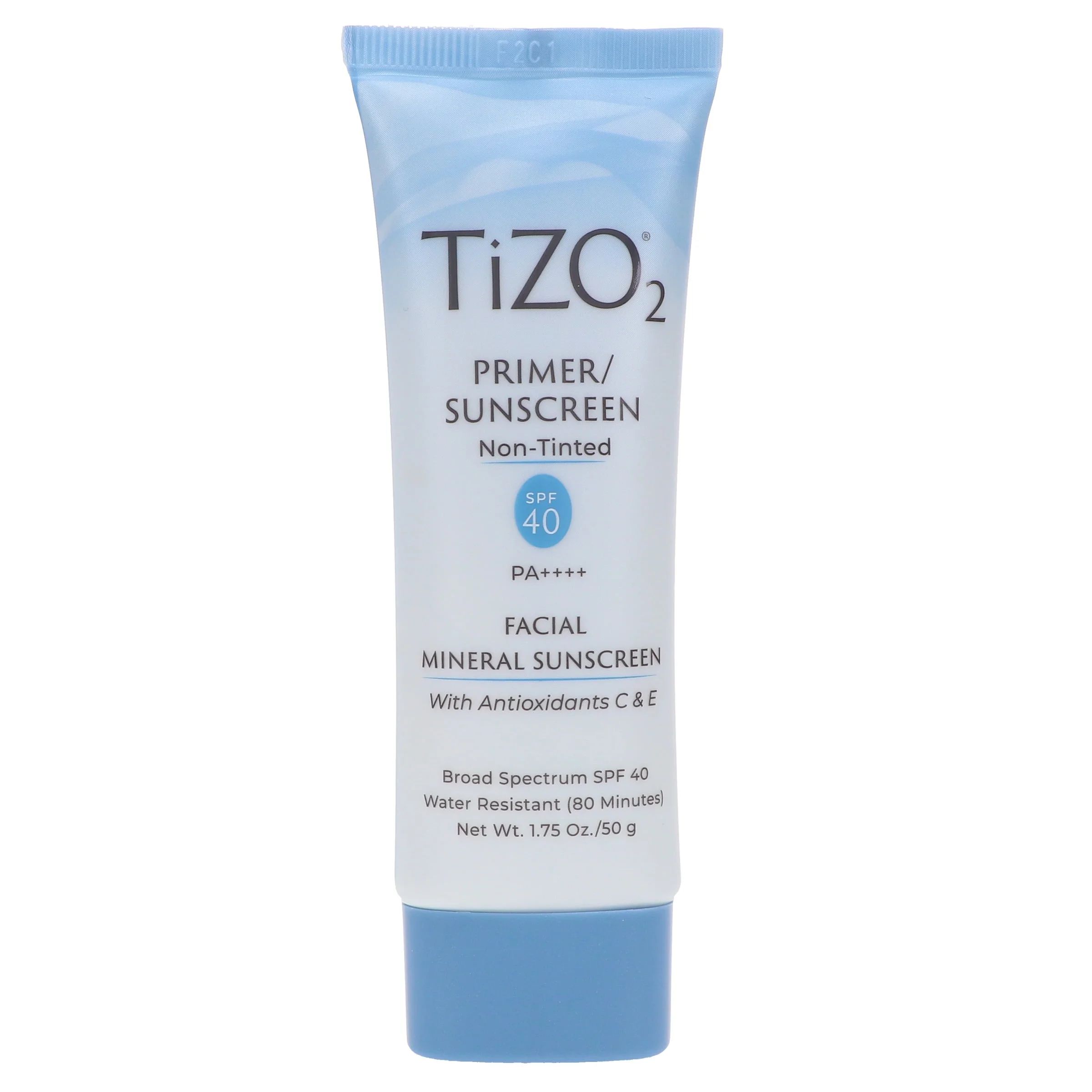 TIZO 2 Facial Mineral Primer/Sunscreen SPF 40 Water Resistant 1.75 oz | Walmart (US)