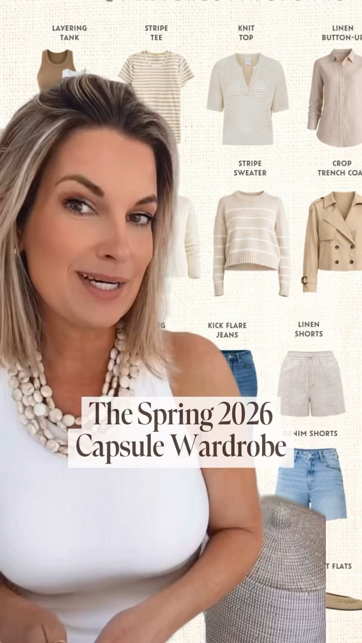 My spring 2026 capsule wardrobe is here, and it’s tall-friendly! I have and love every single one of these pieces. 

#LTKTall #LTKootd #LTKOver40