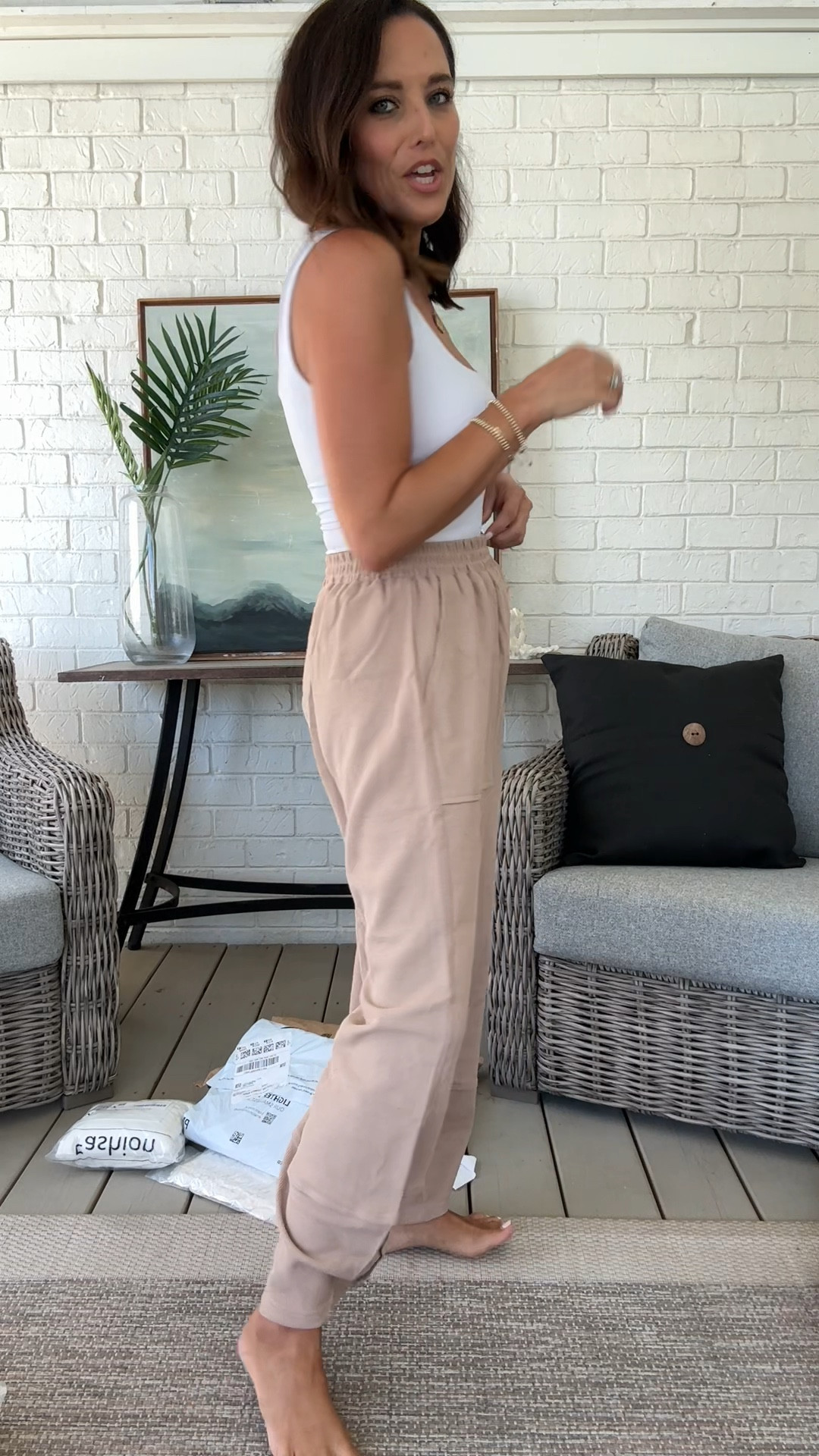 Comfiest free people
Look for less pants! These are from Amazon and I now have them in 3 colors. I got my regular size small and they fit perfect!

#LTKMidsize #LTKVideo #LTKSaleAlert