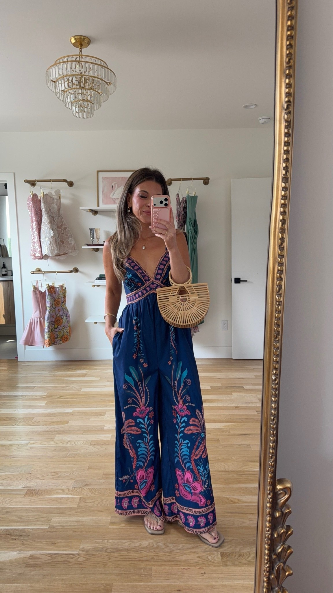 navy floral jumpsuit with a plunging V-neck and wide-leg pants cupshe vacation and resortwear under $45 for every destination 🌴

Cupshe code: chic
electric picks: emerson20

I’m 5’4” and wearing my usual smalls in all!

dresses, resortwear, resort outfits, vacation outfits, vacation dresses, beach vacation outfits, summer vacation outfits, tropical vacation outfits, vacation outfit ideas, summer dresses, casual summer outfits, summer outfit ideas, everyday summer outfits, summer fashion finds, fall dresses, travel, trip

#LTKootd #LTKTravel #LTKgrwm
