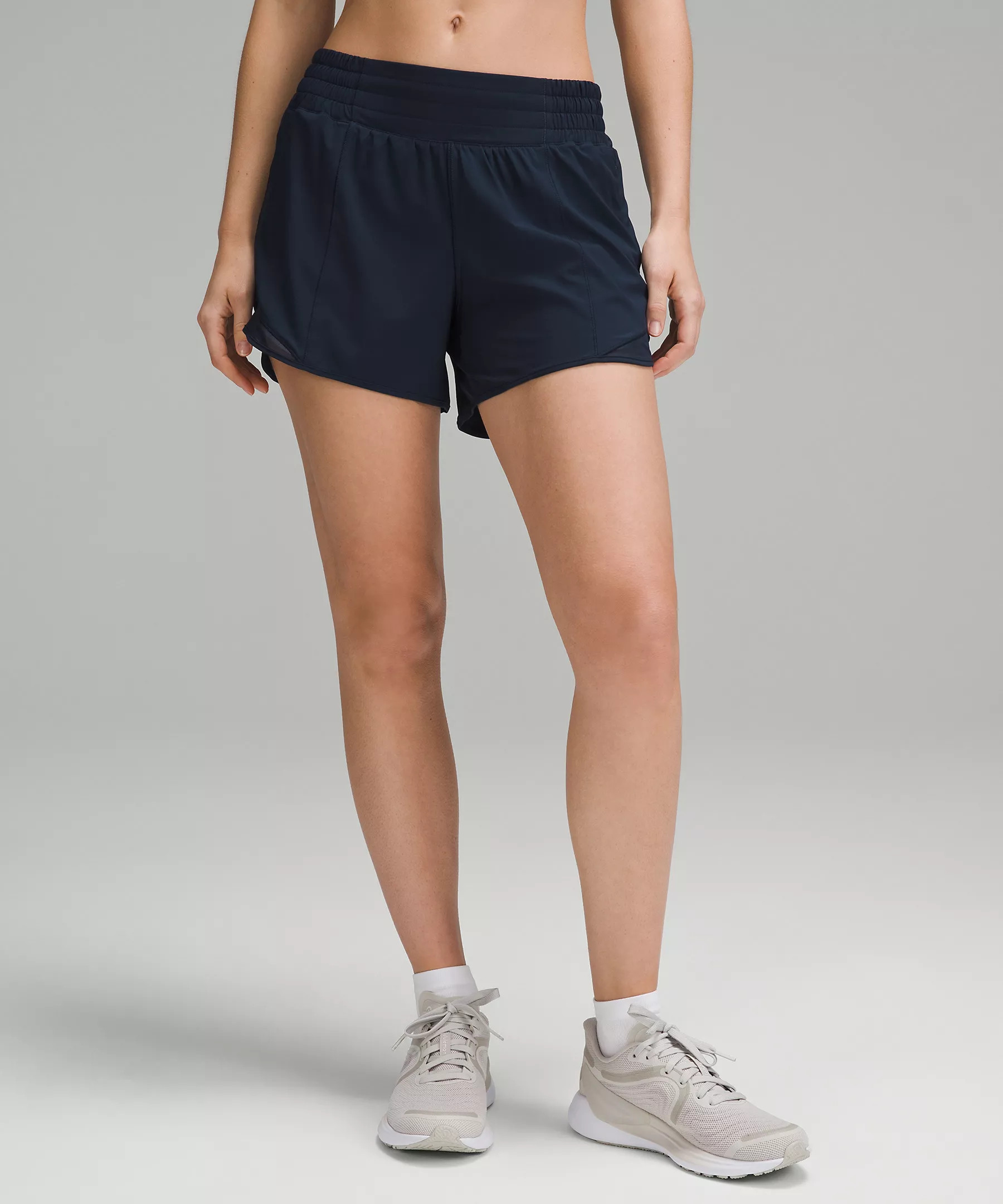 Hotty Hot High-Rise Lined Short 4" | Women's Shorts | lululemon | Lululemon (US)