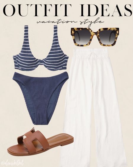 Vacation outfit idea, beach outfit ideas. Swimsuit size s top, Xs bottoms 

#LTKunder50 #LTKunder100 #LTKswim