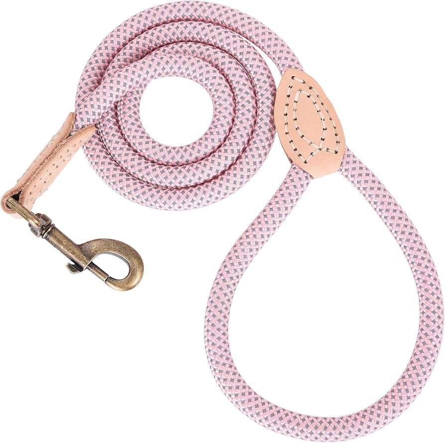 Mile High Life Reflective Dog Leash, Strong Nylon Dog Rope Heavy Duty Dog Training Leashes for Sm... | Amazon (US)