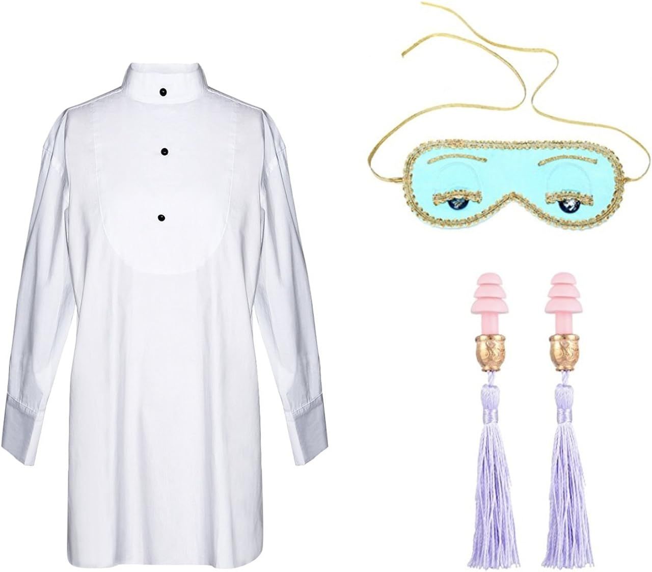 Utopiat Audrey Style GiftBox Sleep Shirt Eye Mask Earplug Set | Inspired By BAT's | Amazon (US)