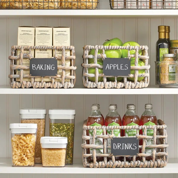 Cabinet Pantry Basket Set (Set of 3) | Wayfair North America