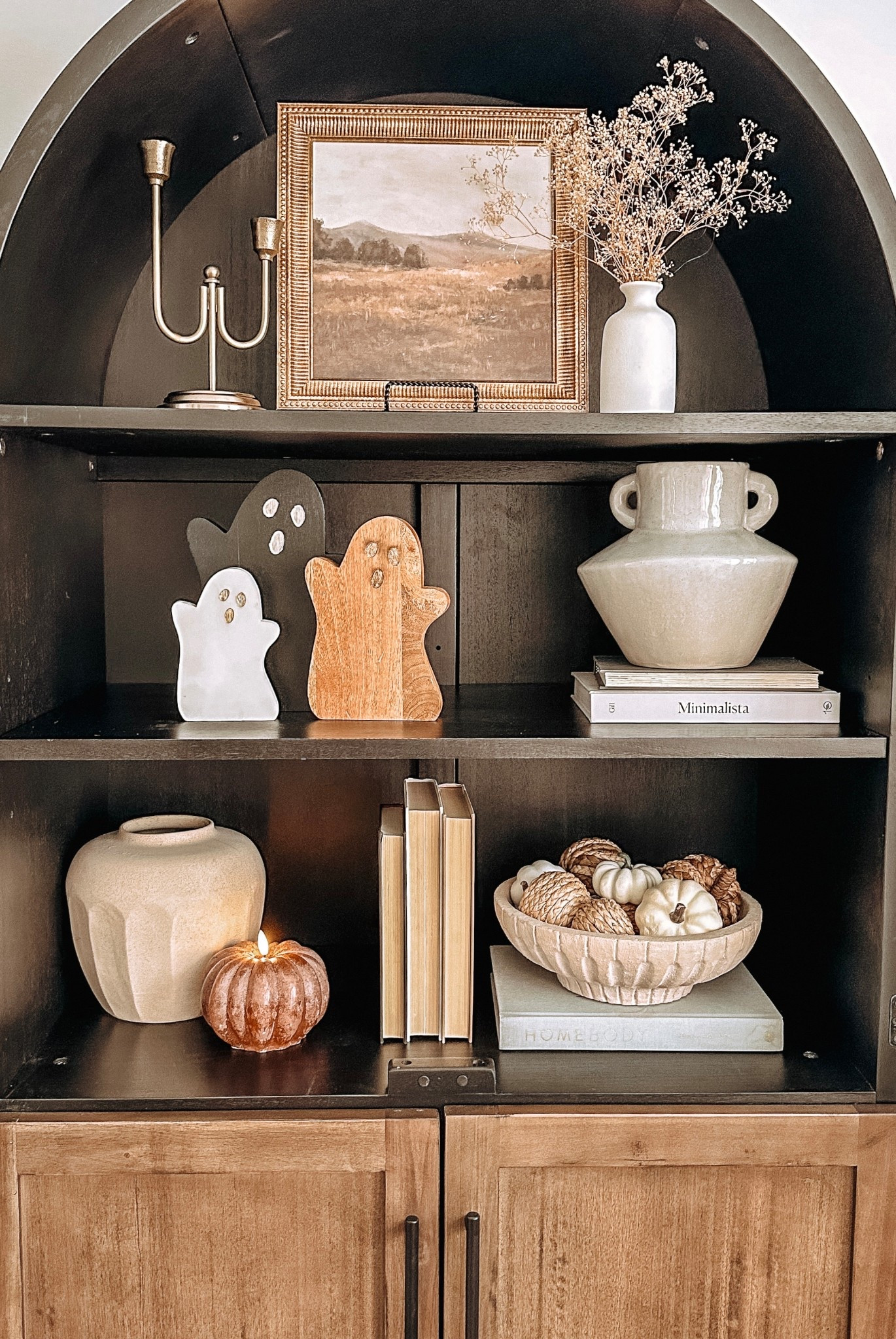 Walmart wooden ghosts 👻