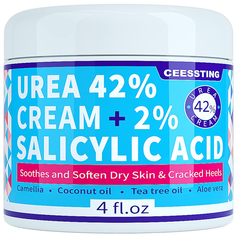 ENVISHA Urea Cream 42 Percent for Feet - 42% Urea Foot Cream with 2% Salicylic Acid - For Feet, H... | Amazon (US)