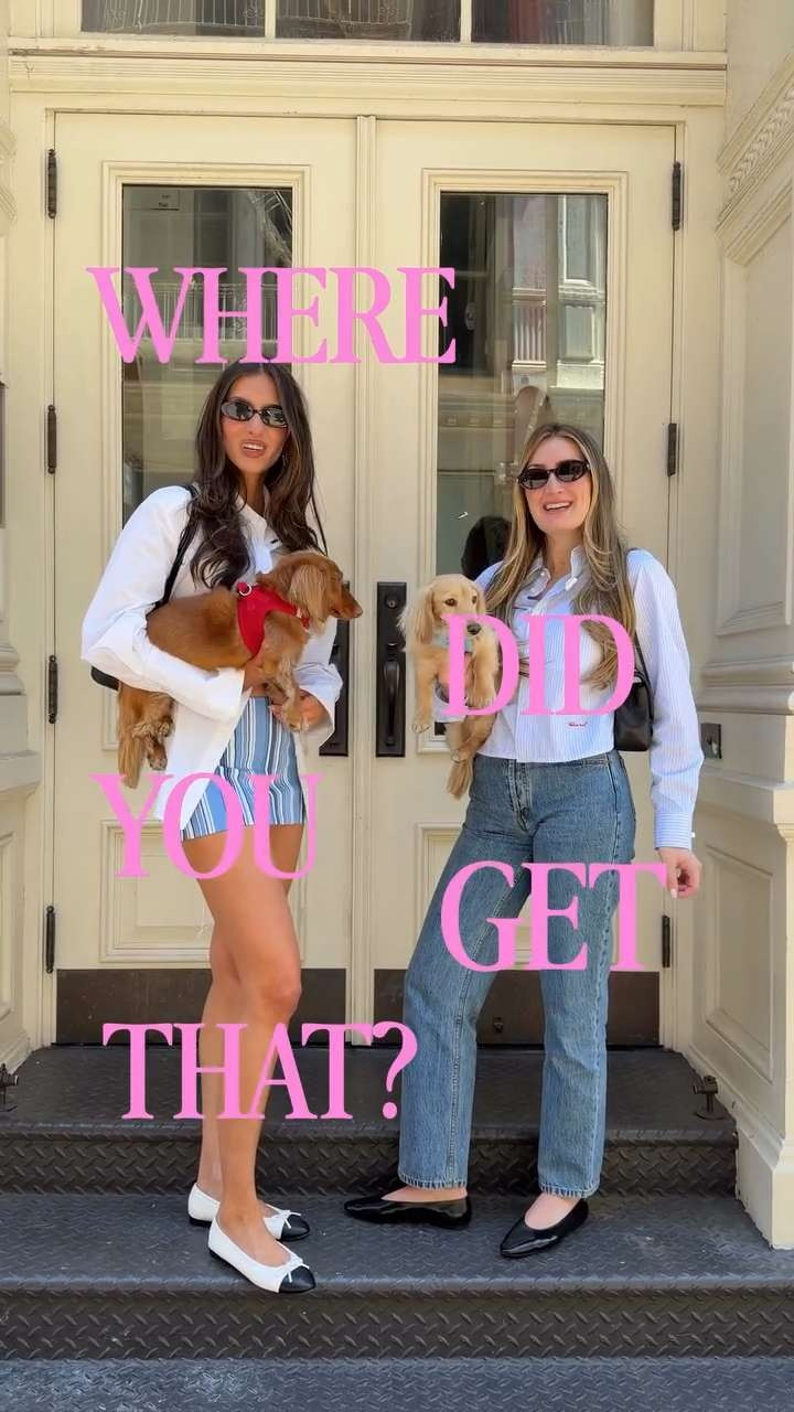 Episode 05: where did you get that?

Poplin, stripes & two mini dachshunds (Parmigiano 🧀+ Linguine 🍝) ft. @audrey.peters
 

 #LTKootd