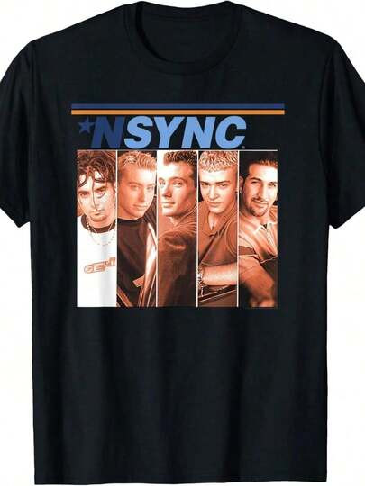 'NSYNC Debut Album Cover T-Shirt | SHEIN USA | SHEIN