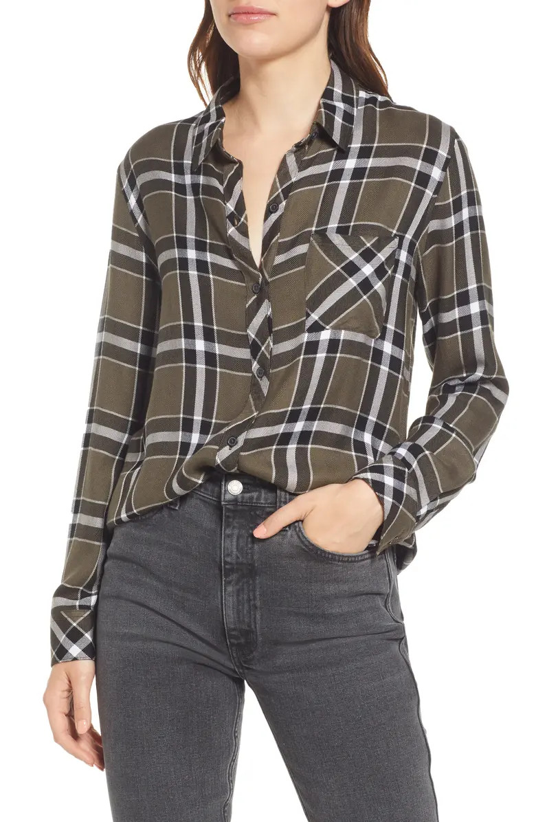 Hunter Plaid Button-Up Shirt | Nordstrom