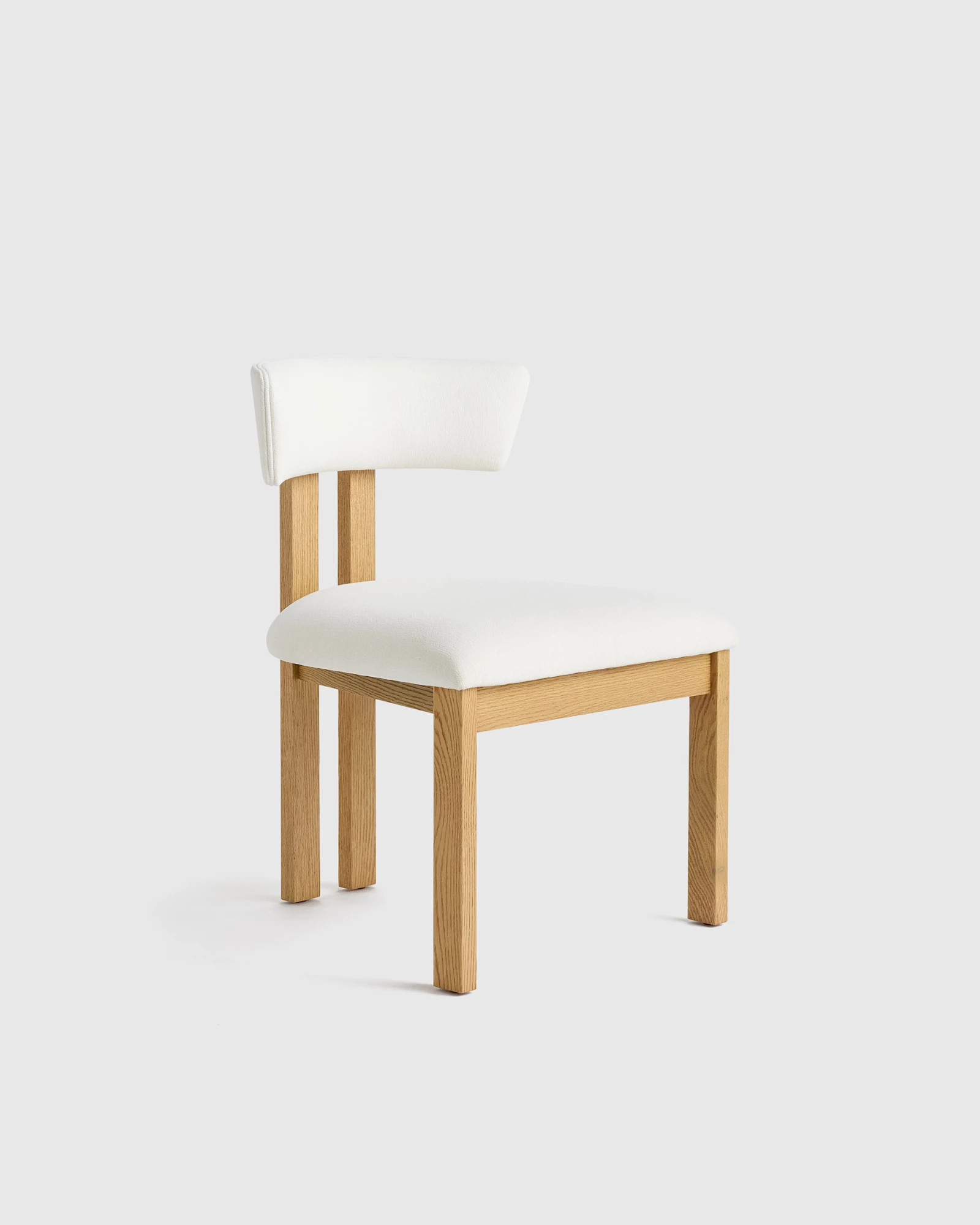 Solid Wood and Performance Fabric Dining Chair (Set of 2) | Quince