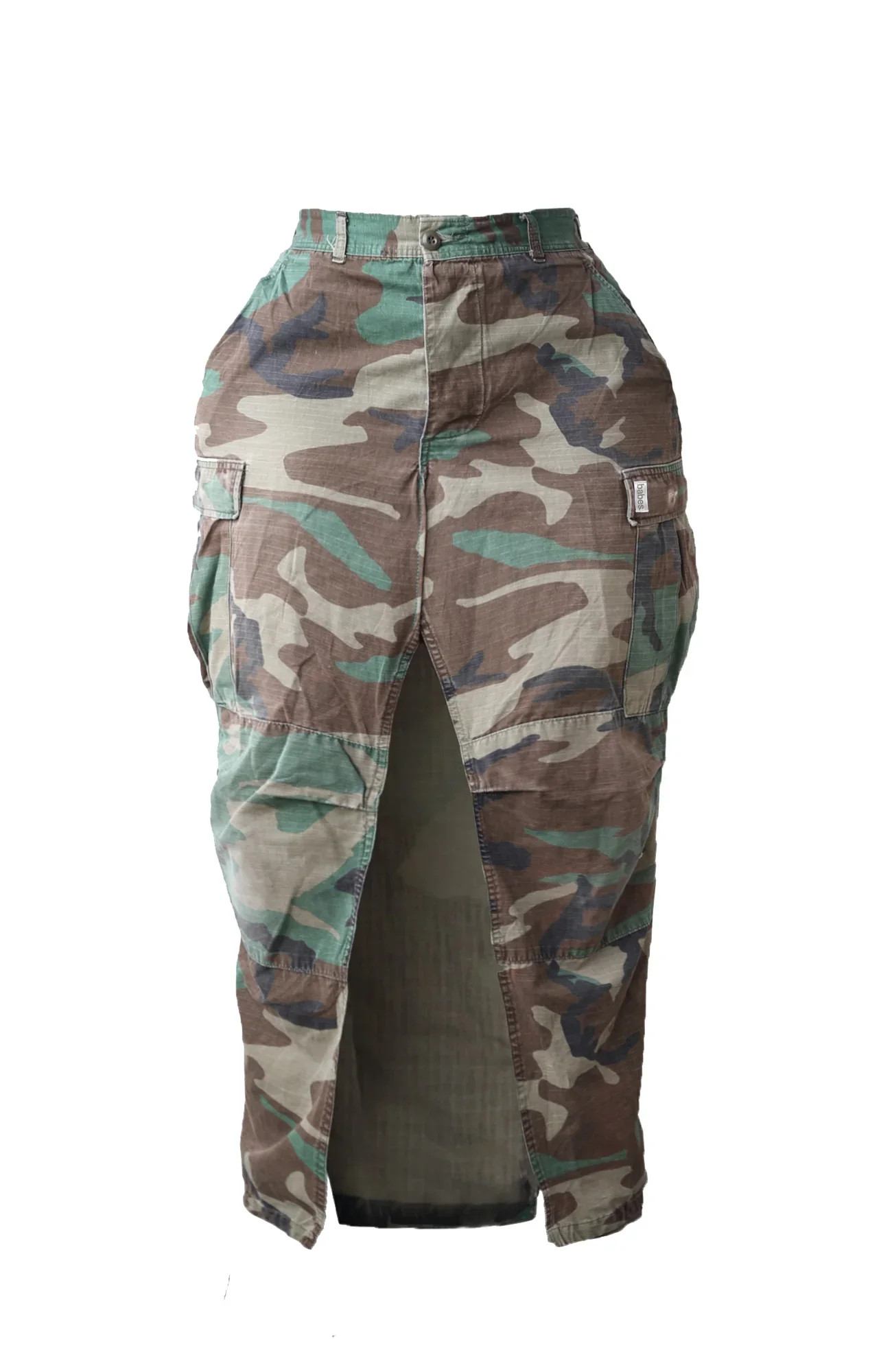 The Camo Long Skirt ♻️ | BABES