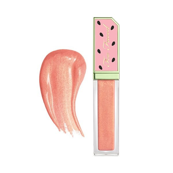Too Faced Juicy Fruits Watermelon Candy Finish Lip Gloss - A Melon Reasons (7.1 mL / 0.24 Fl. Oz.) | Too Faced Cosmetics