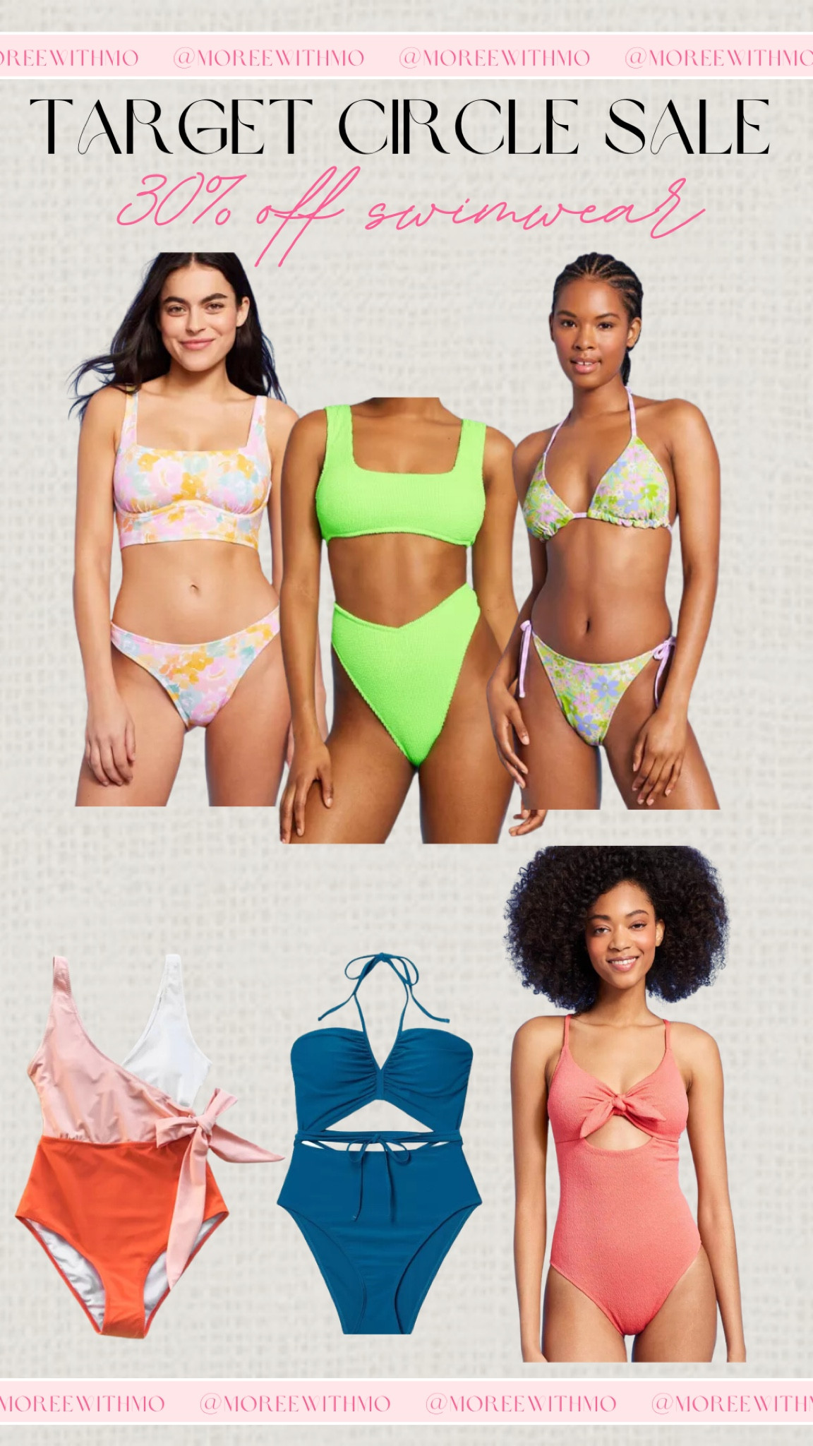 It's Target Circle week! Swimwear is now 30% off for spring and summer until April 13th. Don't miss out!

spring outfits
vacation outfit
summer outfit
beach outfit
resortwear
Salealert
Target
Moreewithmo

#LTKsalealert #LTKxTarget #LTKswim