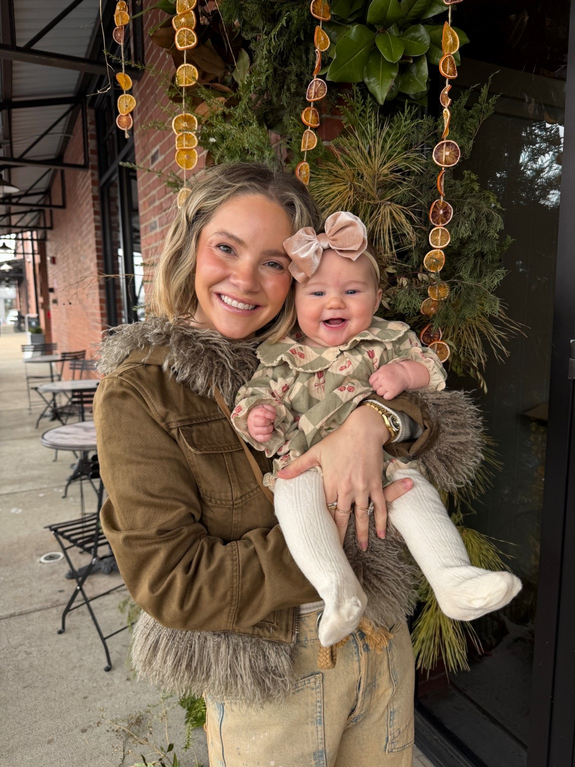 Just us gals out to lunch! Mom and baby winter outfit inspo!

#LTKootd #LTKBaby