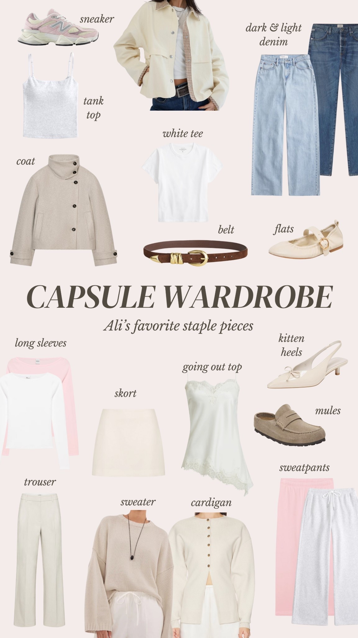 Capsule wardrobe staples 💕 

#LTKSaleAlert #LTKootd #LTKTravel