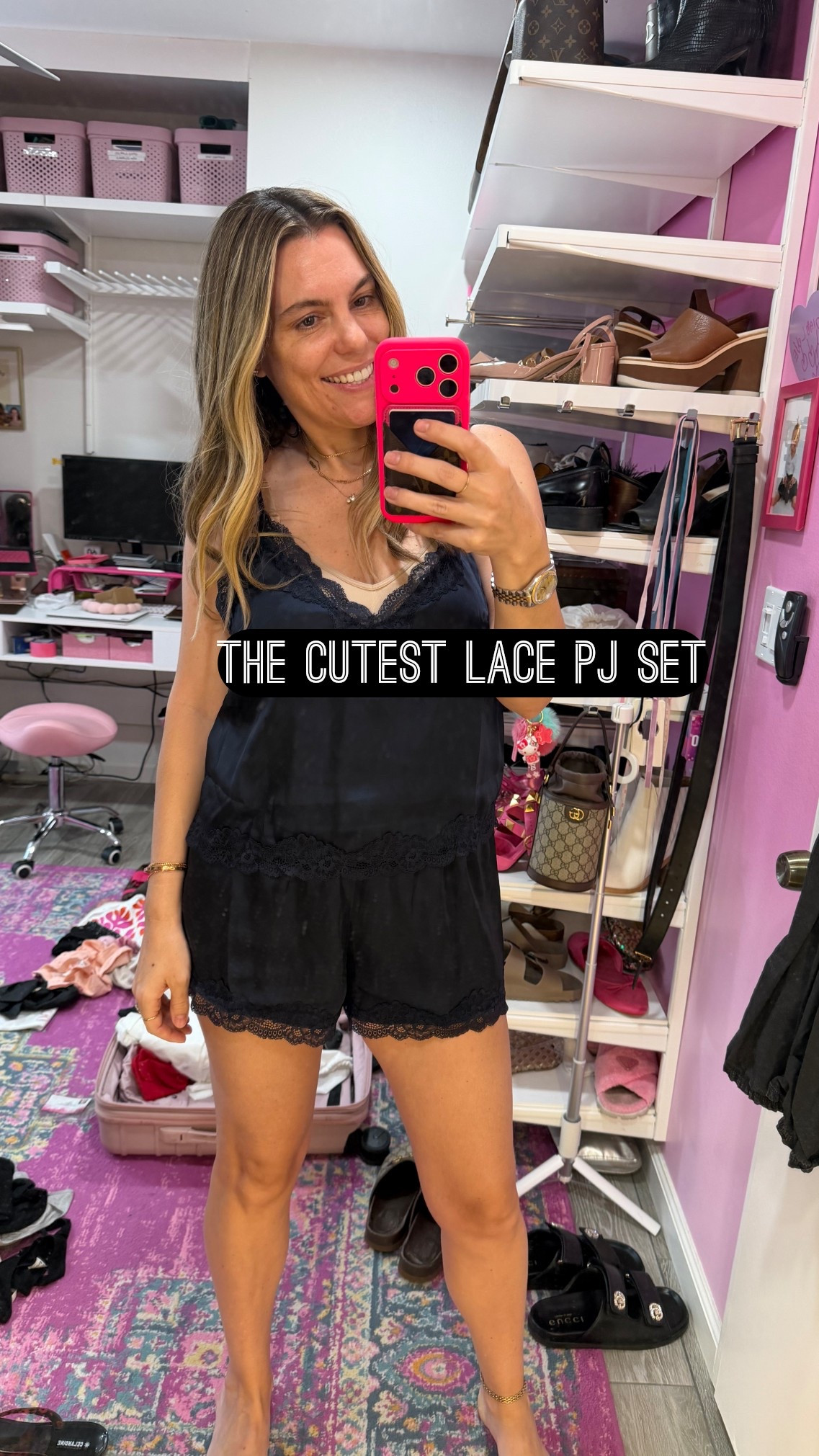 Obsessed with this lace pajama set for spring☀️

#LTKOver40 #LTKselfcare #LTKTravel