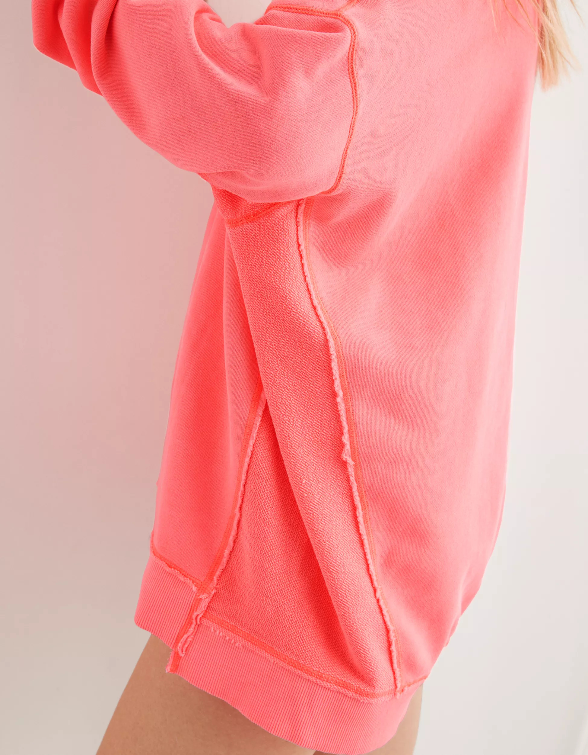 Aerie Vacay Every Day V Neck Sweatshirt | Aerie