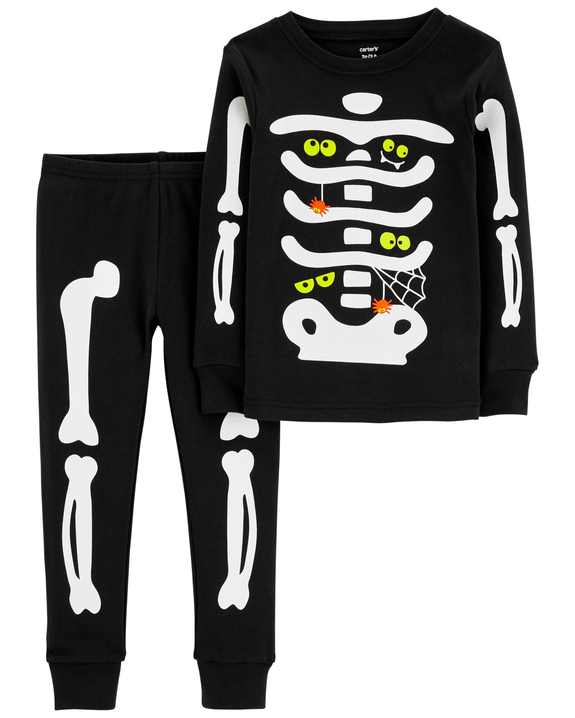 2-Piece Skeleton 100% Snug Fit Cotton PJs | Carter's