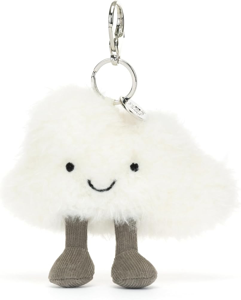 Jellycat Amuseables Cloud Bag Charm, 4 inches | Cloud Plush Keychain | Great Gift Idea at Amazon ... | Amazon (US)