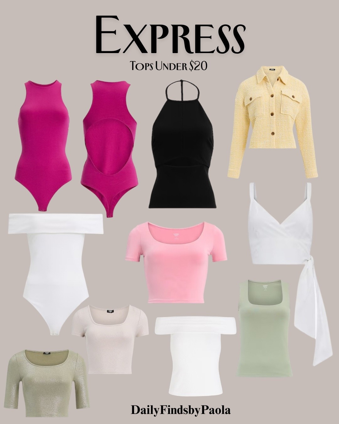 POV: You found elevated basics that don’t hurt your wallet 🤍
Express tops under $20 = effortless outfits all week. Which one’s your fave?

@Express 

#LTKSeasonal #LTKU #LTKSpringSale