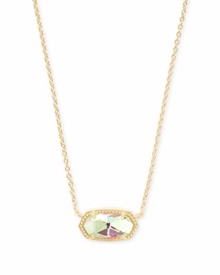 Elisa Gold Pendant Necklace in Azalea Illusion | Kendra Scott | Kendra Scott
