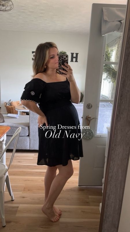 the cutest dresses from Old Navy (not maternity)! fits the growing bump great tho! wearing size medium in both and they run tts! 

#oldnavy #springstyle

#LTKfindsunder50 #LTKstyletip #LTKfindsunder100