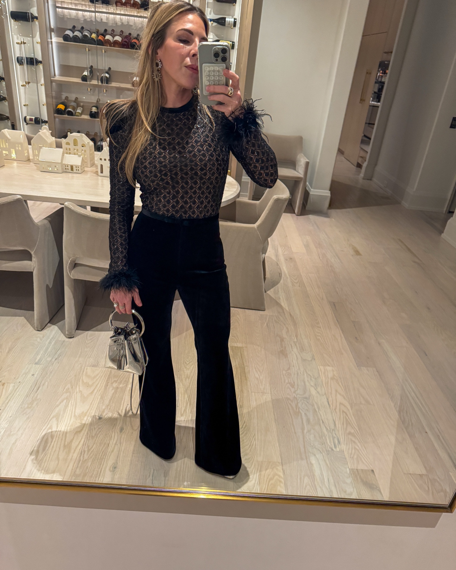 Playing catch up from my Christmas parties. Loved this jumpsuit so much! It’s one piece (not pants and a top) 

#LTKParties #LTKStyleTip #LTKSeasonal