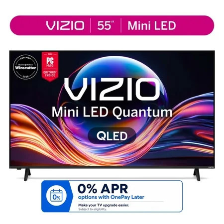 VIZIO 55 in Mini LED Quantum 4K QLED HDR Smart TV, 2026 Model, VQM55C-10 | Walmart (US)