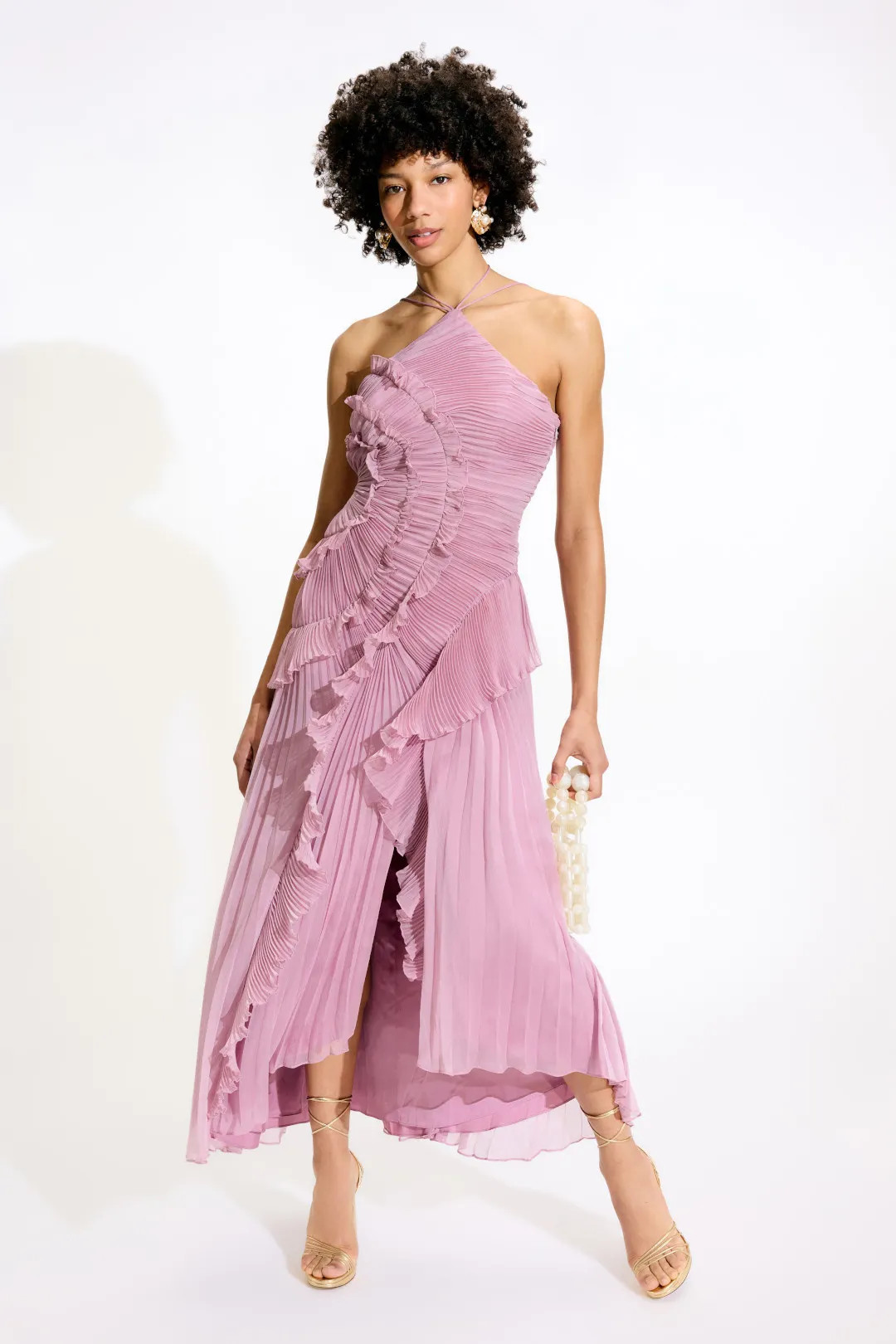 AMUR Lorelie Halter Gown | Rent the Runway