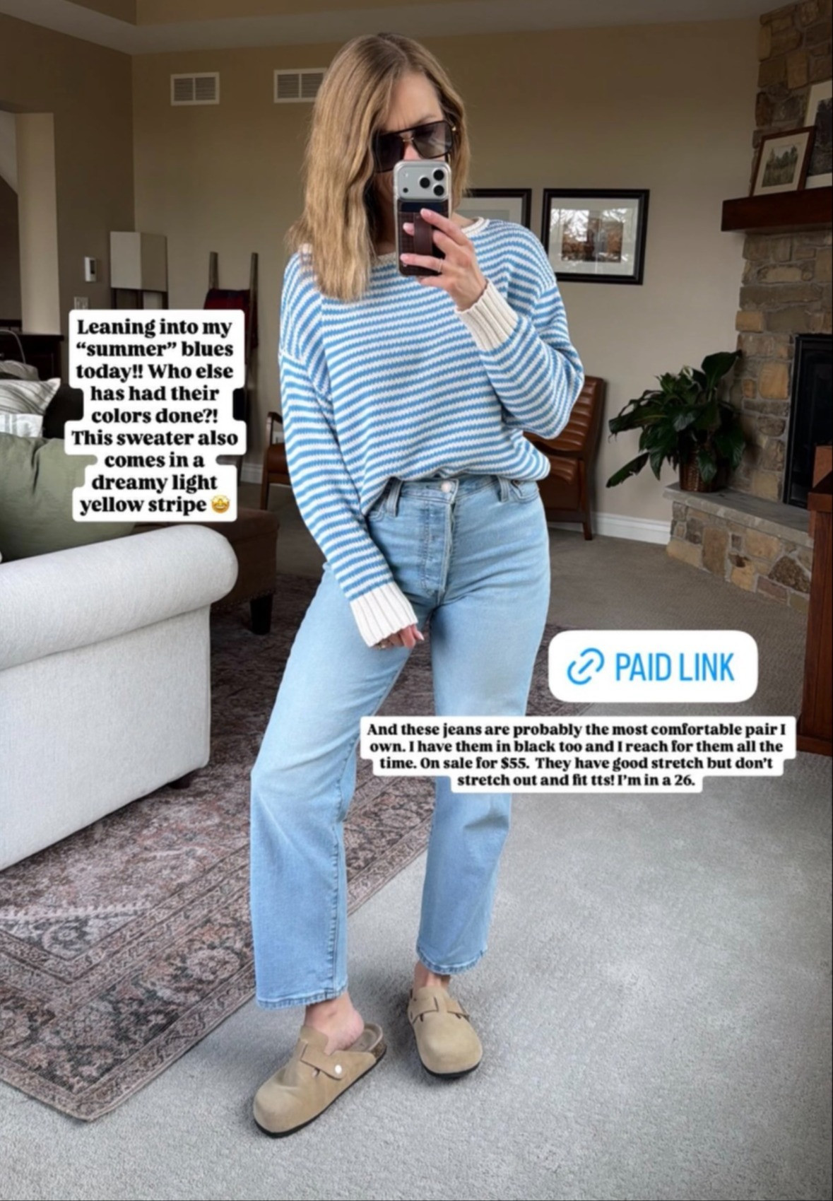 I'm constantly reaching for these jeans - my most comfortable pair! 

 #LTKootd #LTKOver40 #LTKPetite