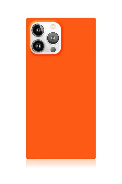 Quad Phone Case- Dark Neon Orange | The Styled Collection
