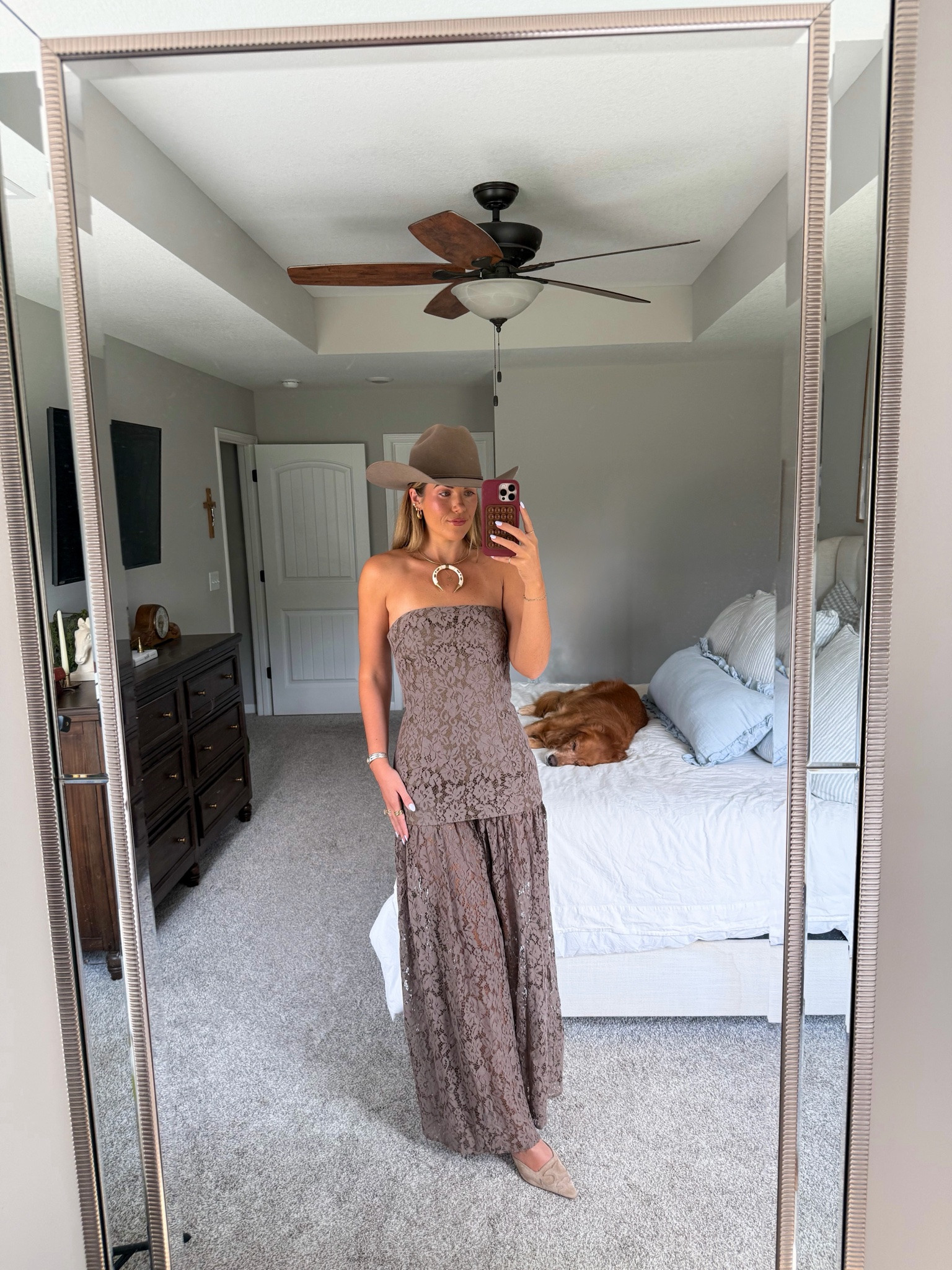 size 4 in dress - i wore shorts under because it’s a bit short in the back and lace is see through! linked my shorts :) hat is from Rods, linked similar. pendant is from November Maker (can’t link)


western wedding guest

#LTKgrwm #LTKootd #LTKSeasonal