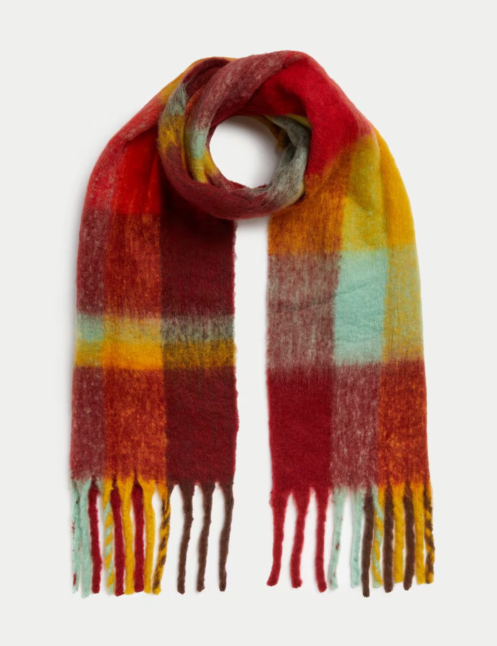 Checked Scarf | Marks & Spencer (UK)