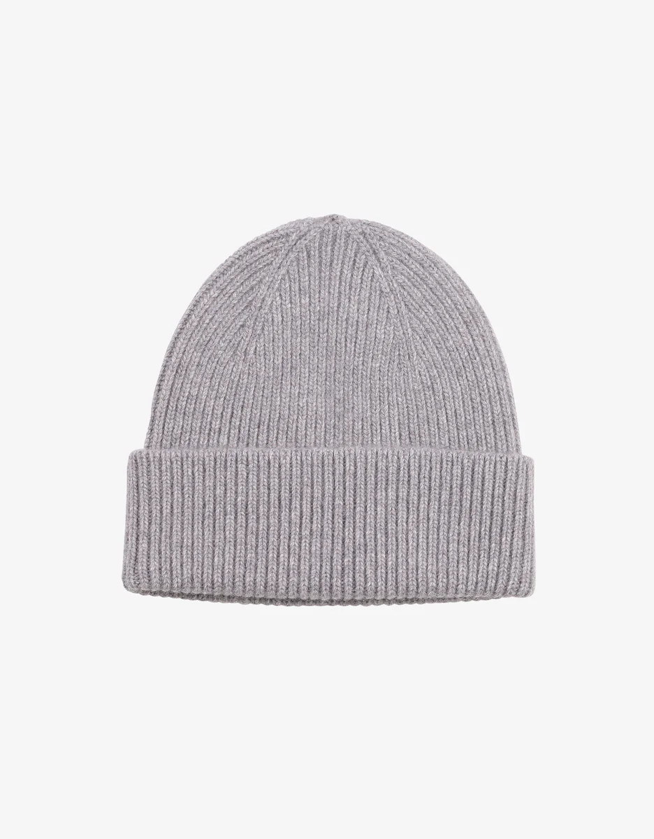 Merino Wool Beanie - Heather Grey | Colorful Standard