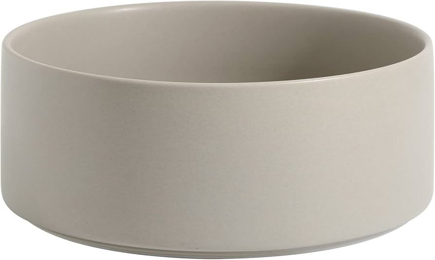 Non-Slip Ceramics Dog Bowl Dog Food Bowl Dog Dish Large Dog Water Bowl Protect Cervical Spine (8i... | Amazon (US)
