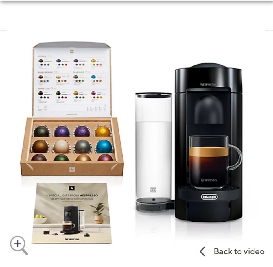 Nespresso Vertuo with pod sample pack and $50 coffee voucher 

#LTKsalealert #LTKGiftGuide #LTKhome