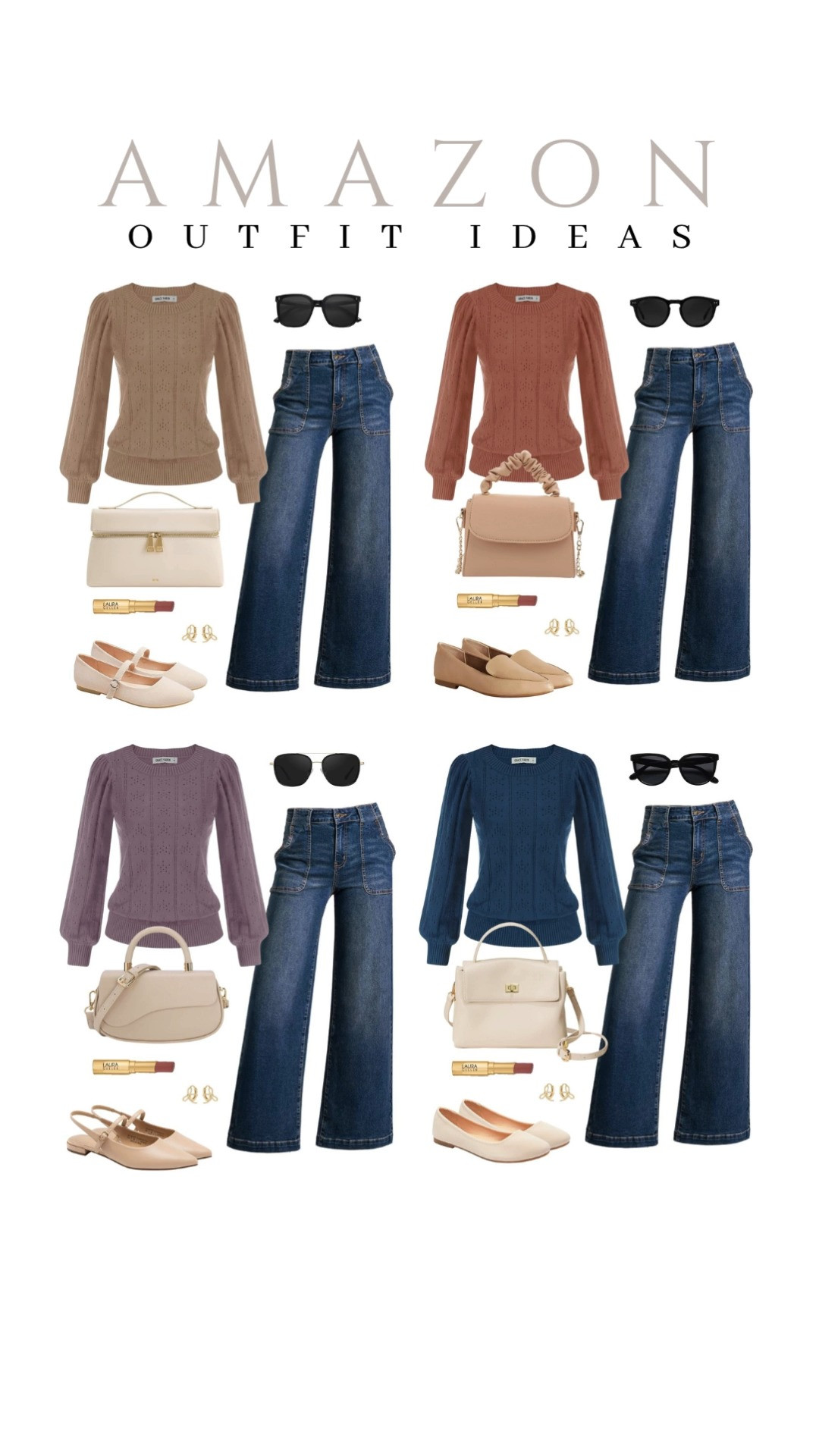 Look at how you can wear five different outfits with a relaxed boho-chic aesthetic. 

 #LTKSeasonal #LTKSaleAlert #LTKTravel