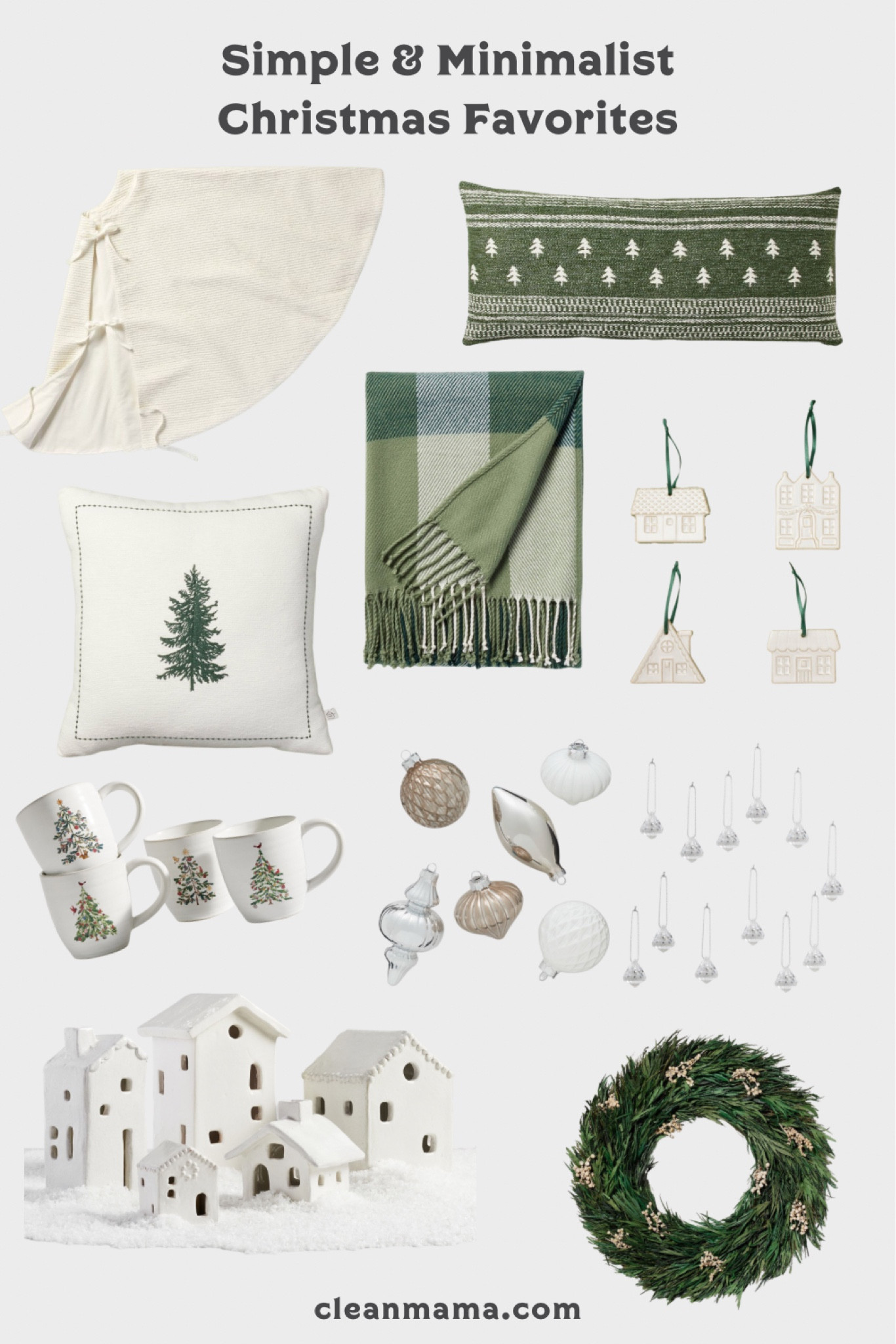 Clean Mama’s Simple & Minimalistic Christmas Favorites