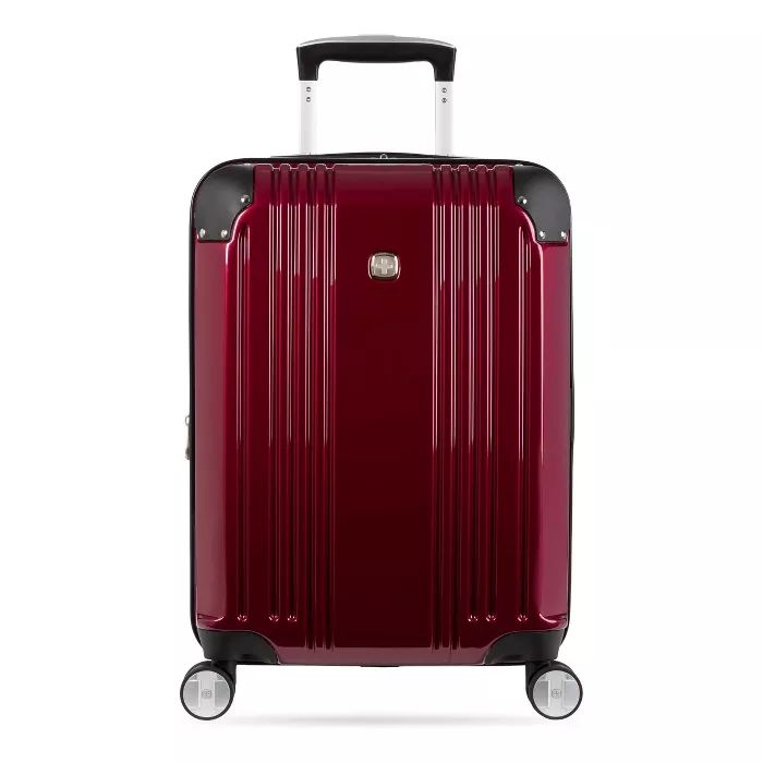 SWISSGEAR 20" Hardside Carry On Suitcase - Red | Target