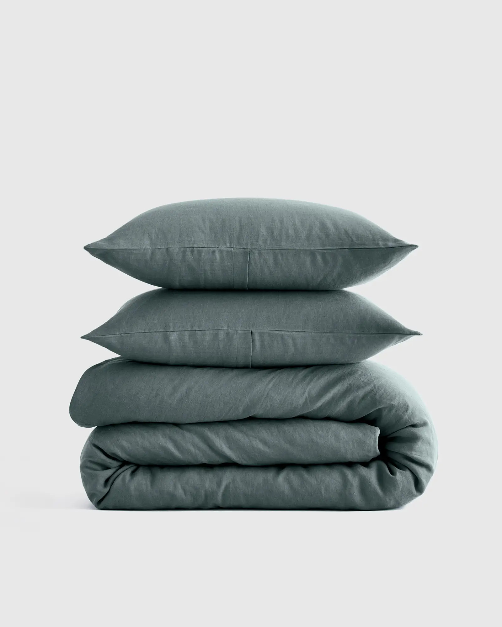 Linen Duvet Cover Set in Ocean | Quince