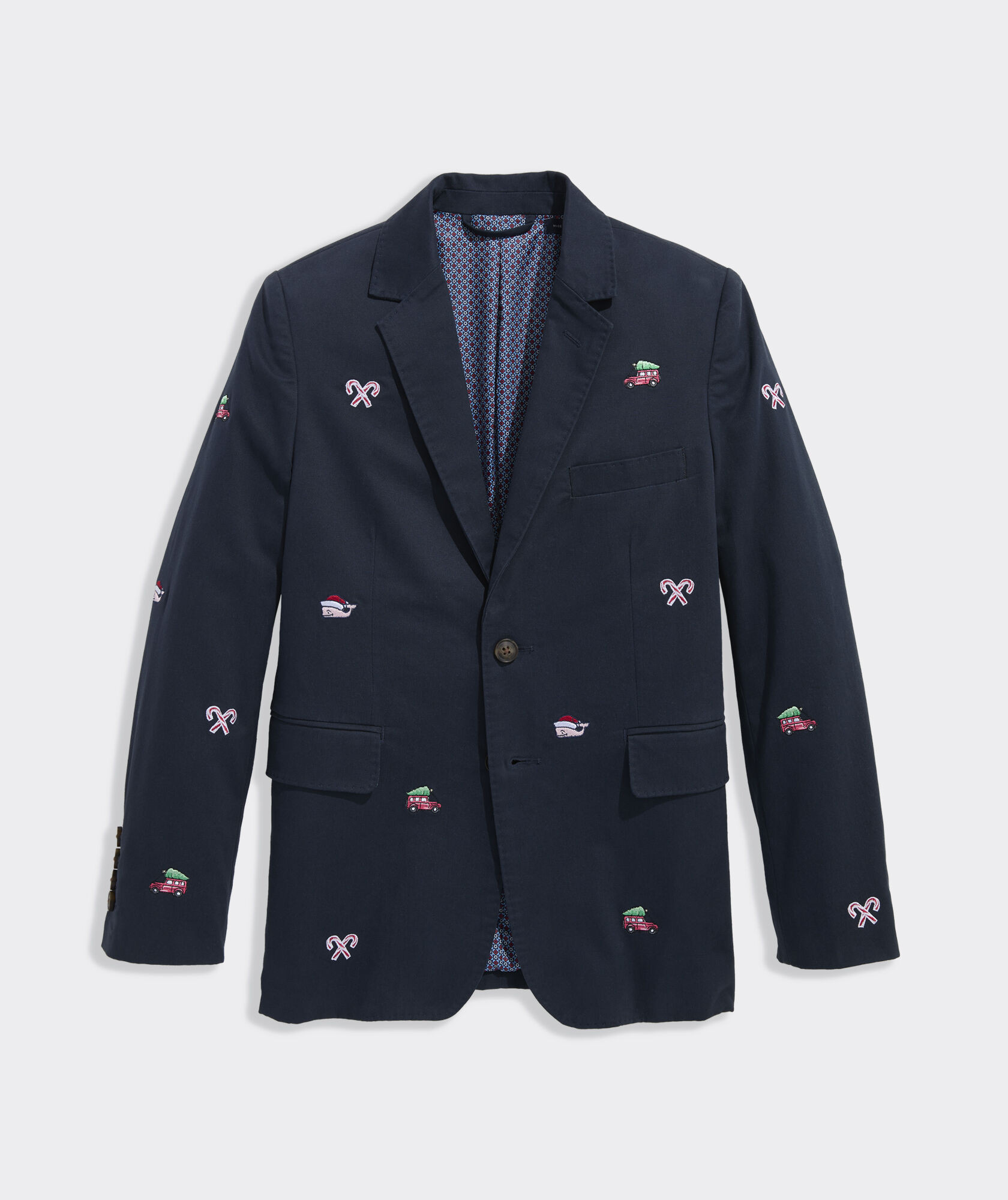 Boys' Holly Jolly Embroidered Blazer | vineyard vines