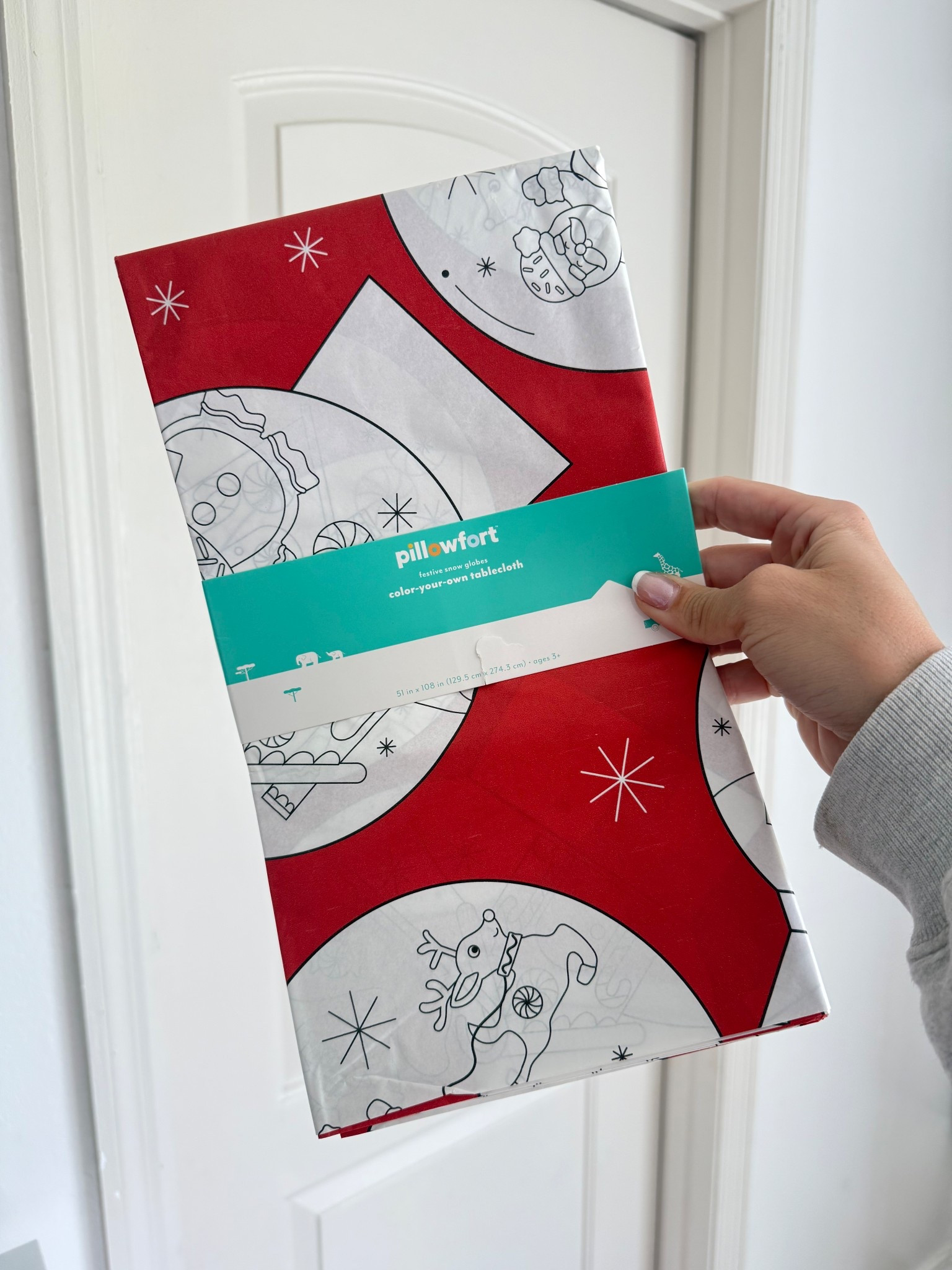 Kids' coloring Christmas Tablecloth from Target/ Pillowfort the perfect holiday activity for the kids 

#LTKHoliday #LTKSeasonal #LTKKids